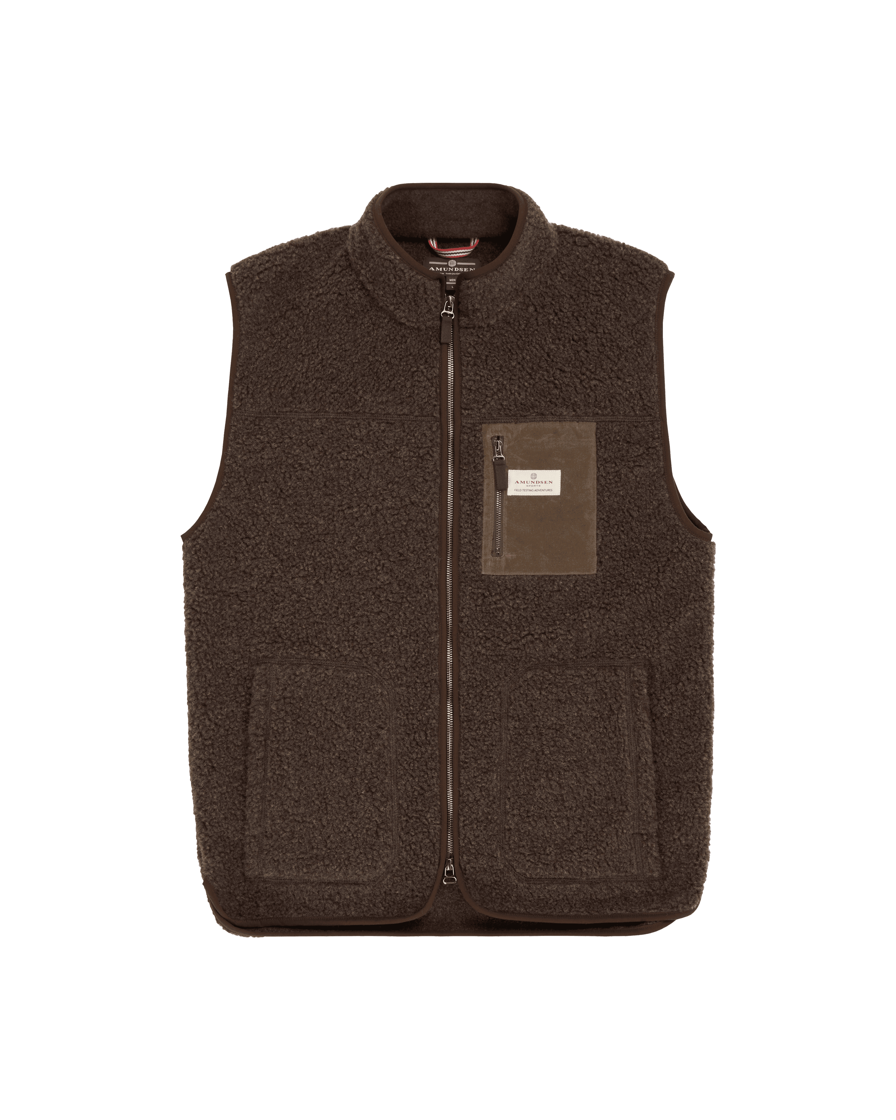 HEROES WOOL FLEECE VEST MENS