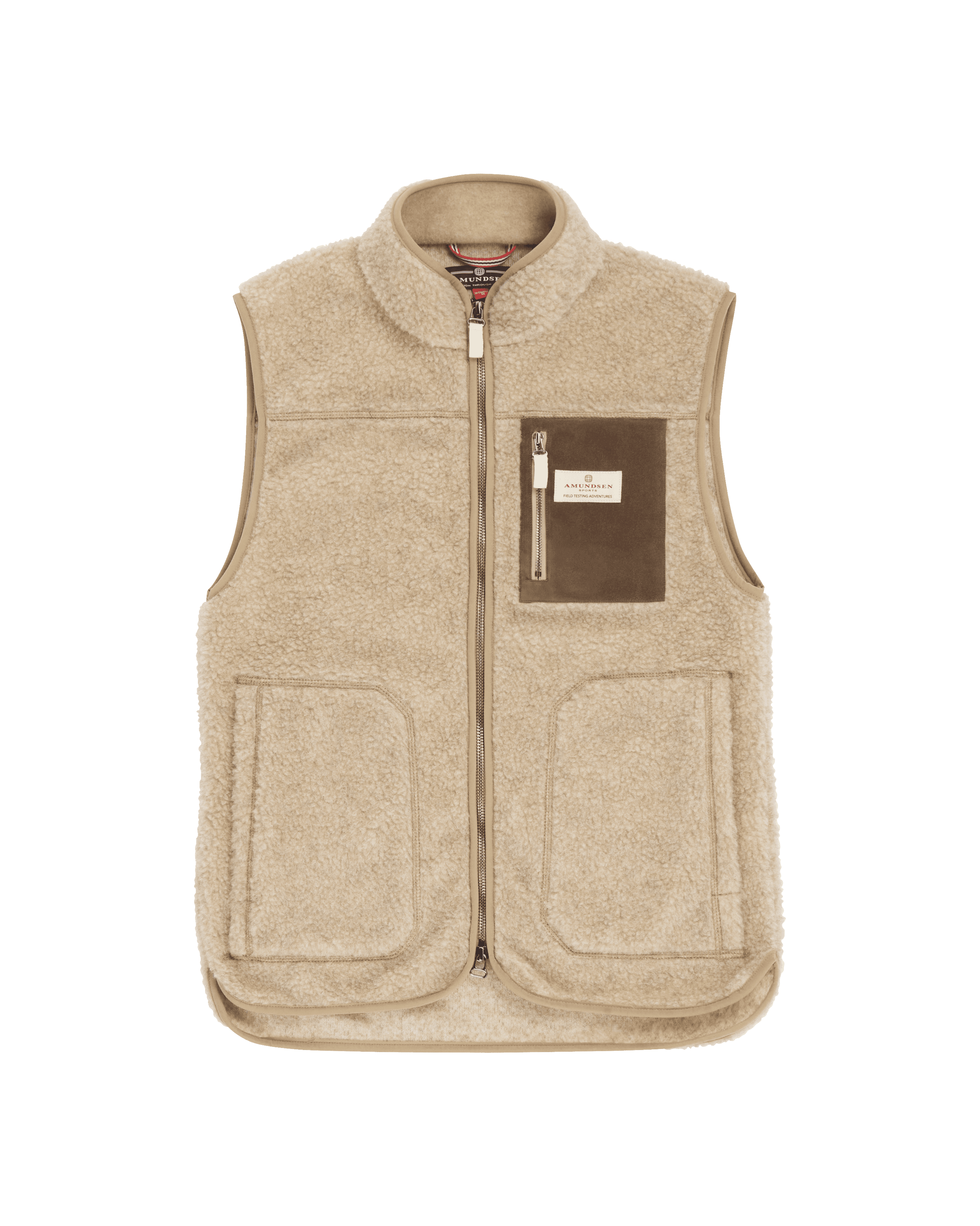 HEROES WOOL FLEECE VEST WOMENS