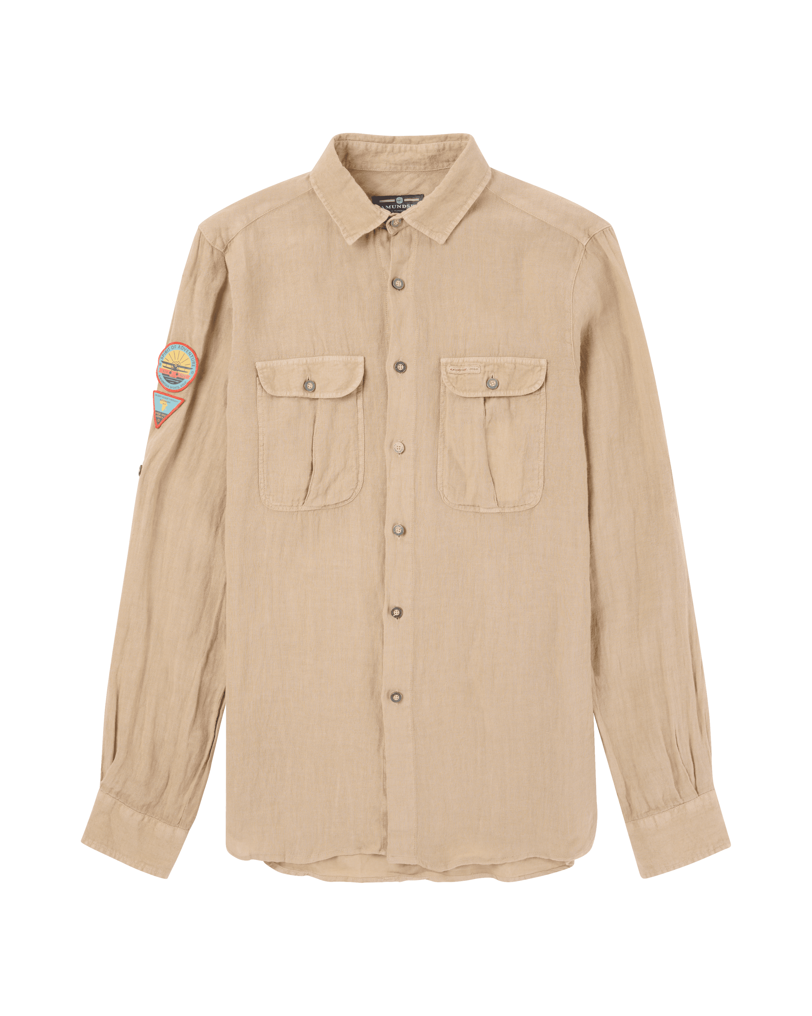 SAFARI LINEN SHIRT MENS