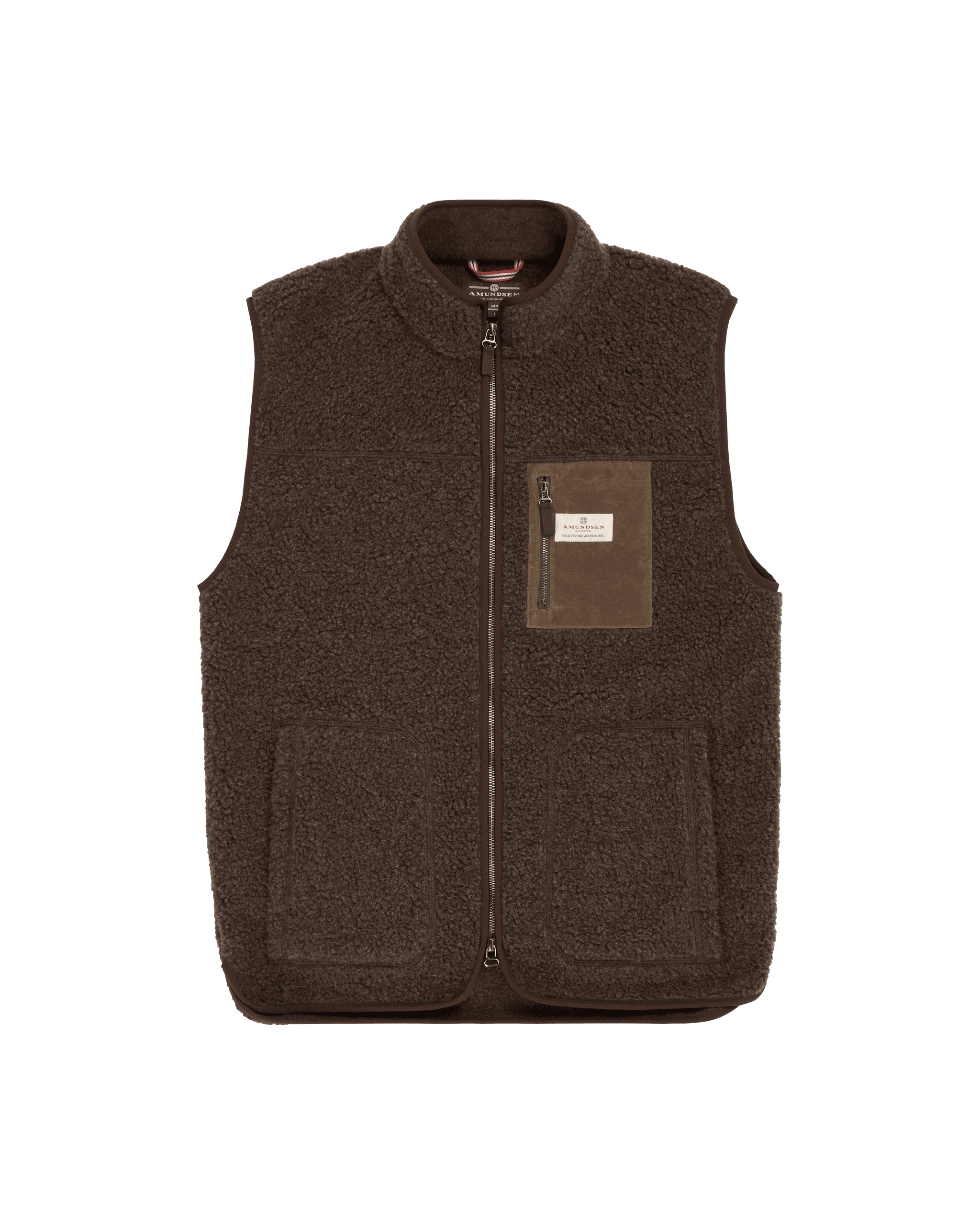 HEROES WOOL FLEECE VEST MENS