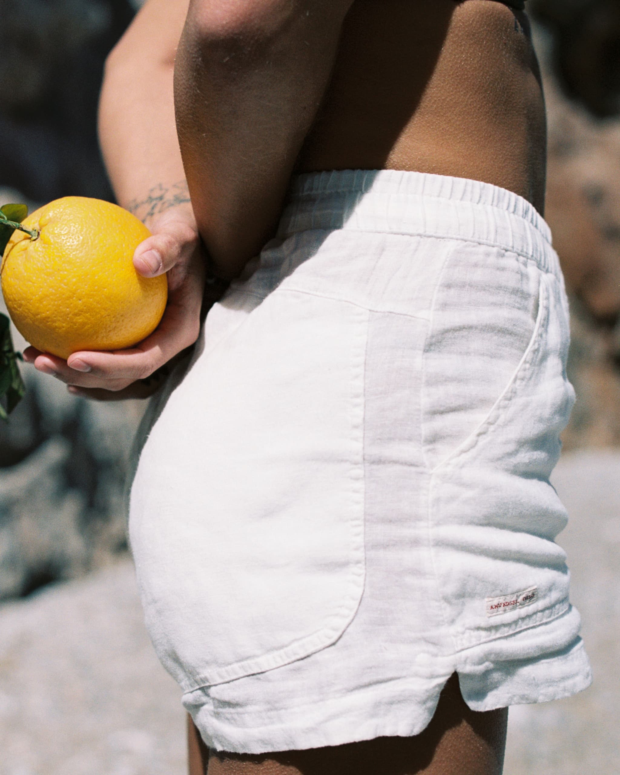 SAFARI LINEN SHORTS WOMENS